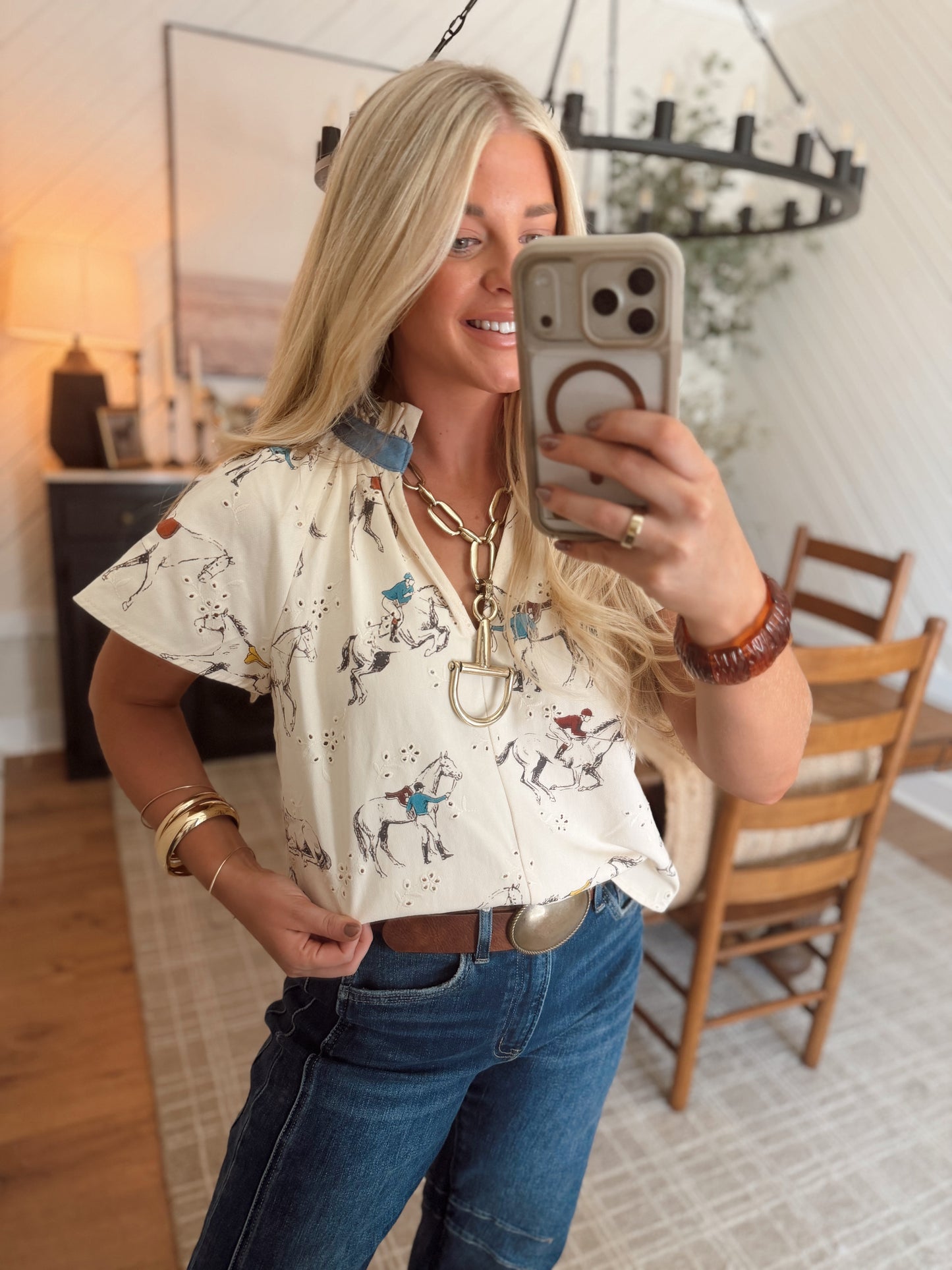Denim Days Top