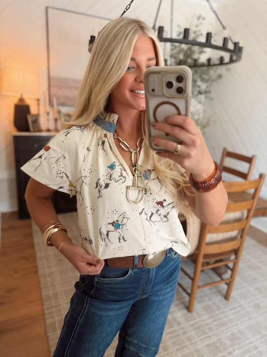 Denim Days Top