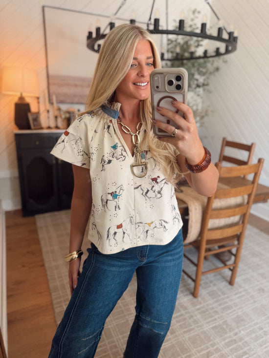 Denim Days Top