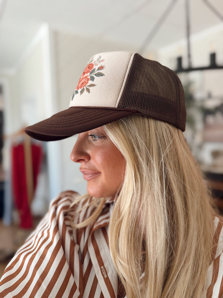Roaming Rose  Hat