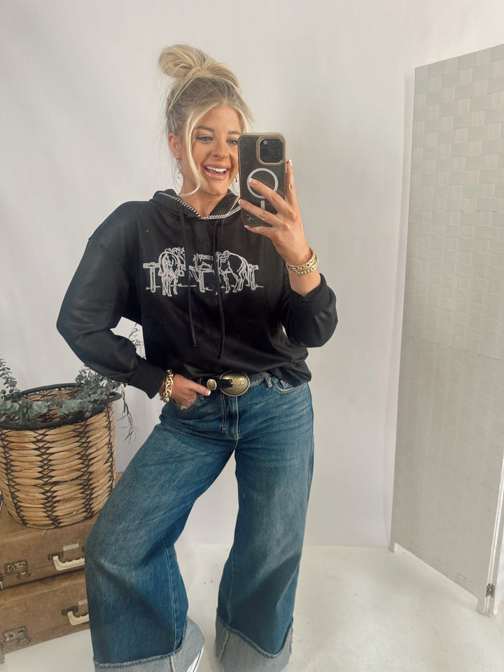 LEATHER OR NOT Sweatshirt