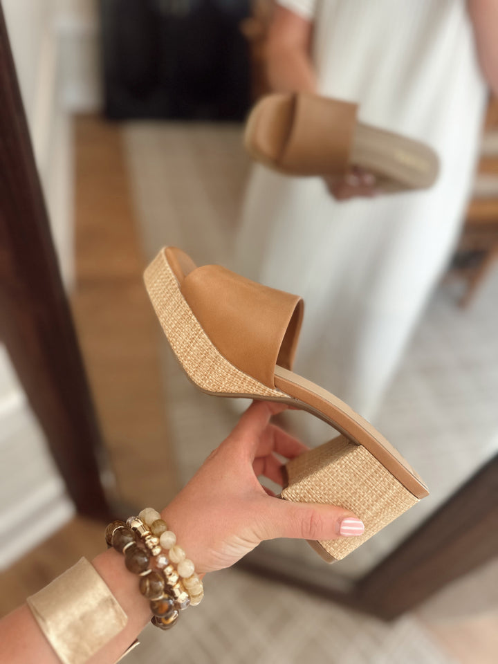 Benny Block Heel Mules