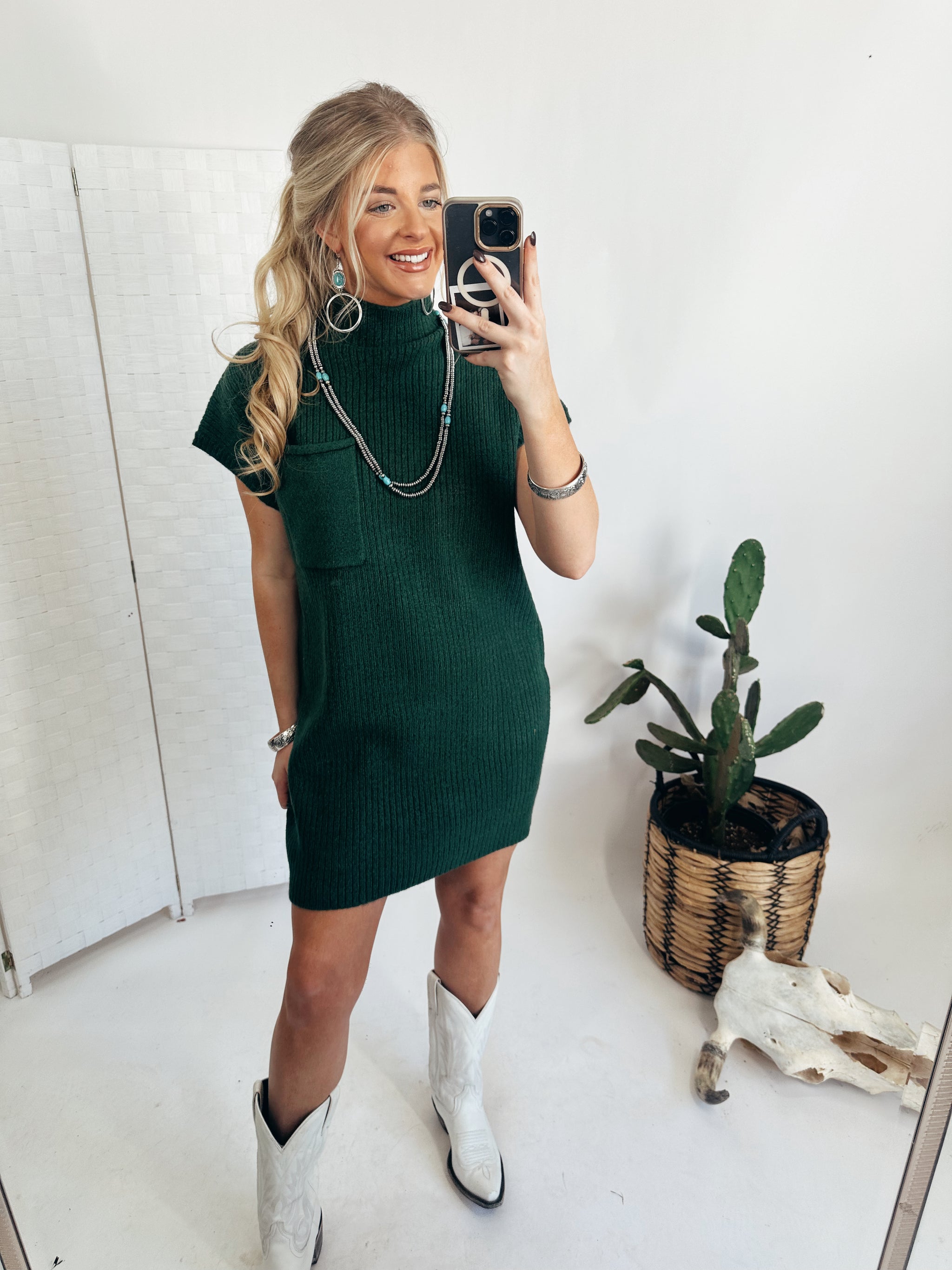 The Dutton Dress *Green