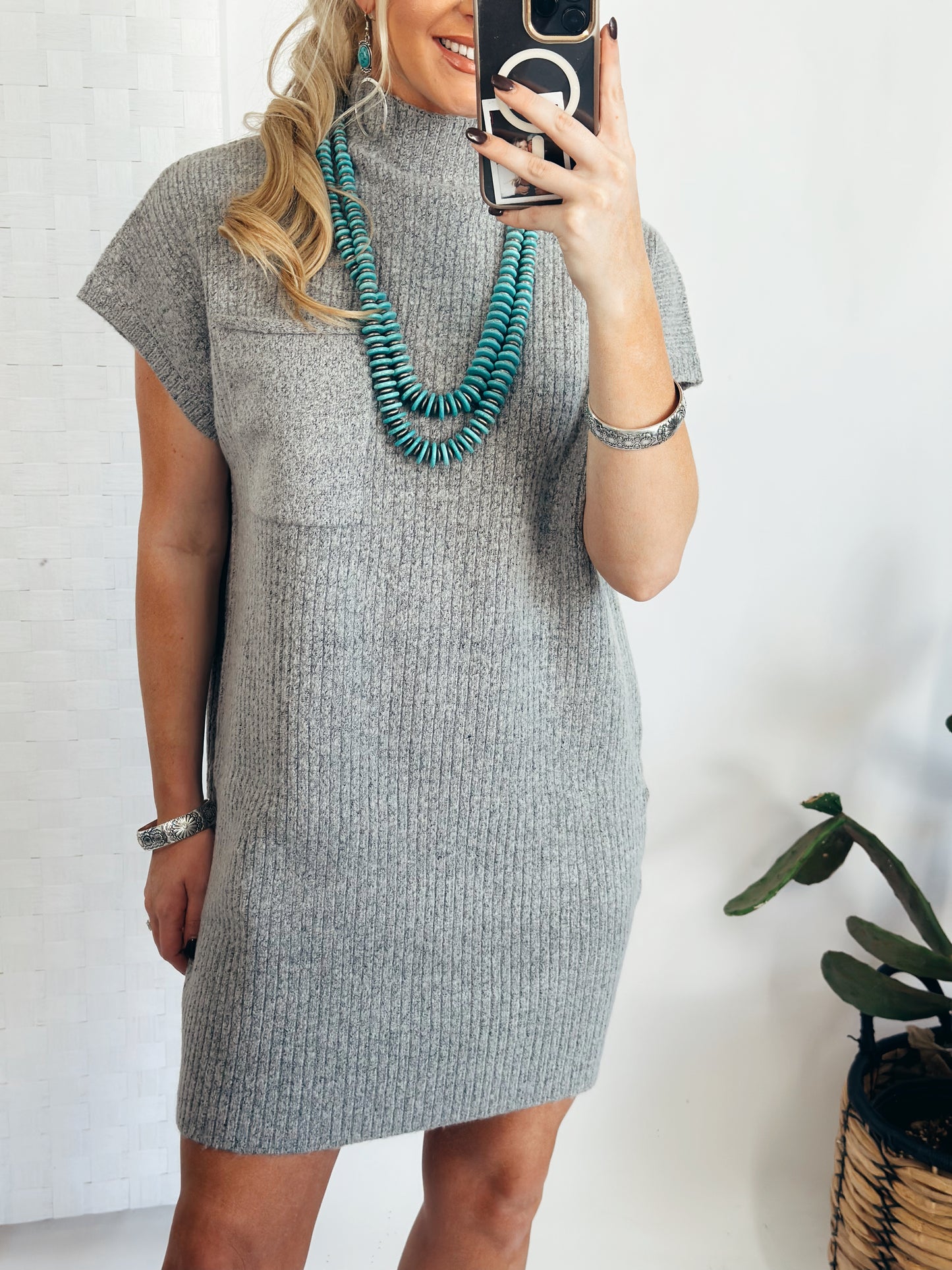 The Dutton Dress *Grey