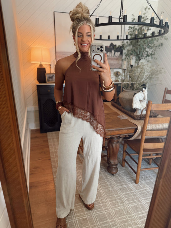 Chastain Top *Brown