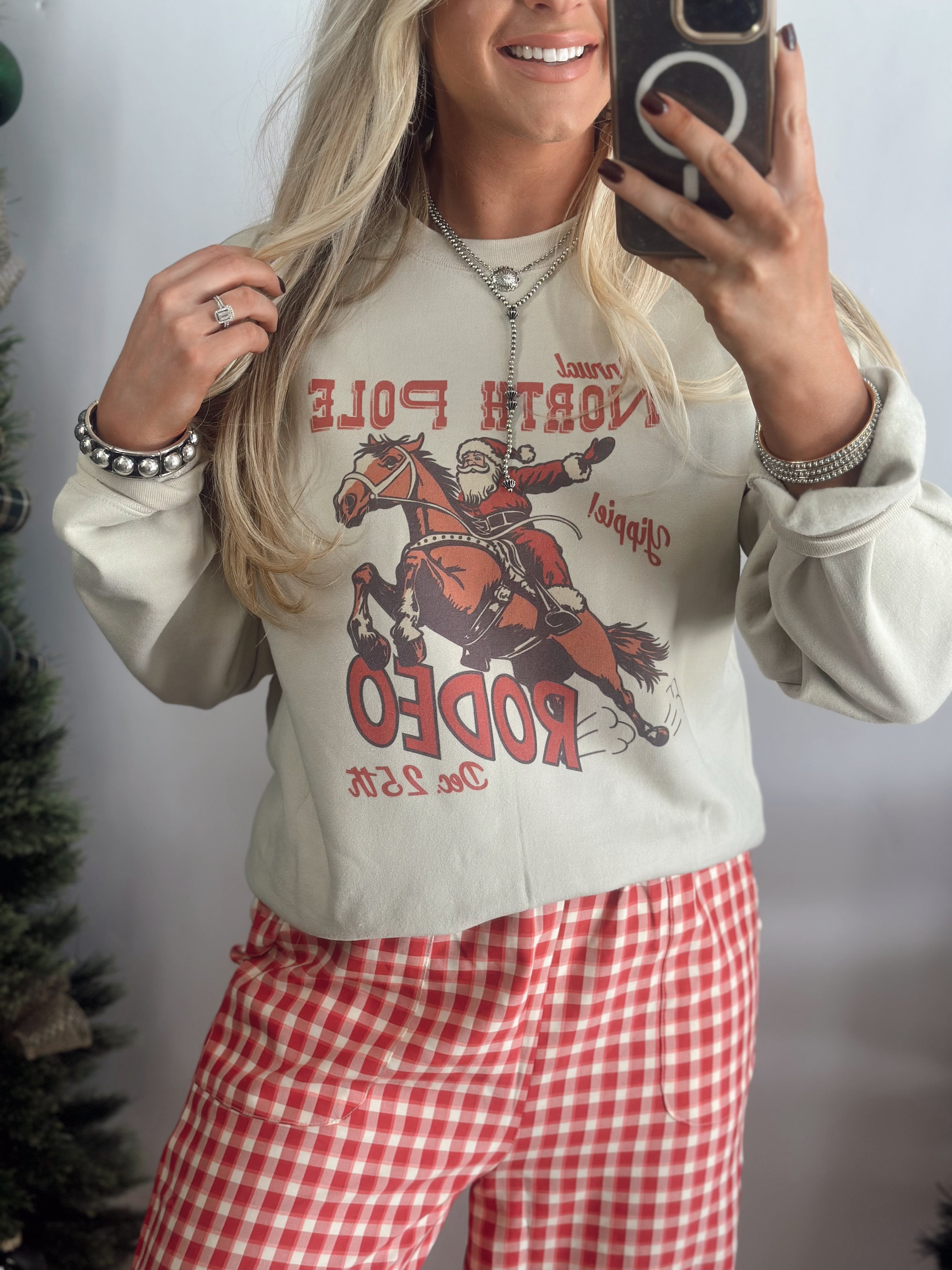 North Pole Rodeo Sweatshirt