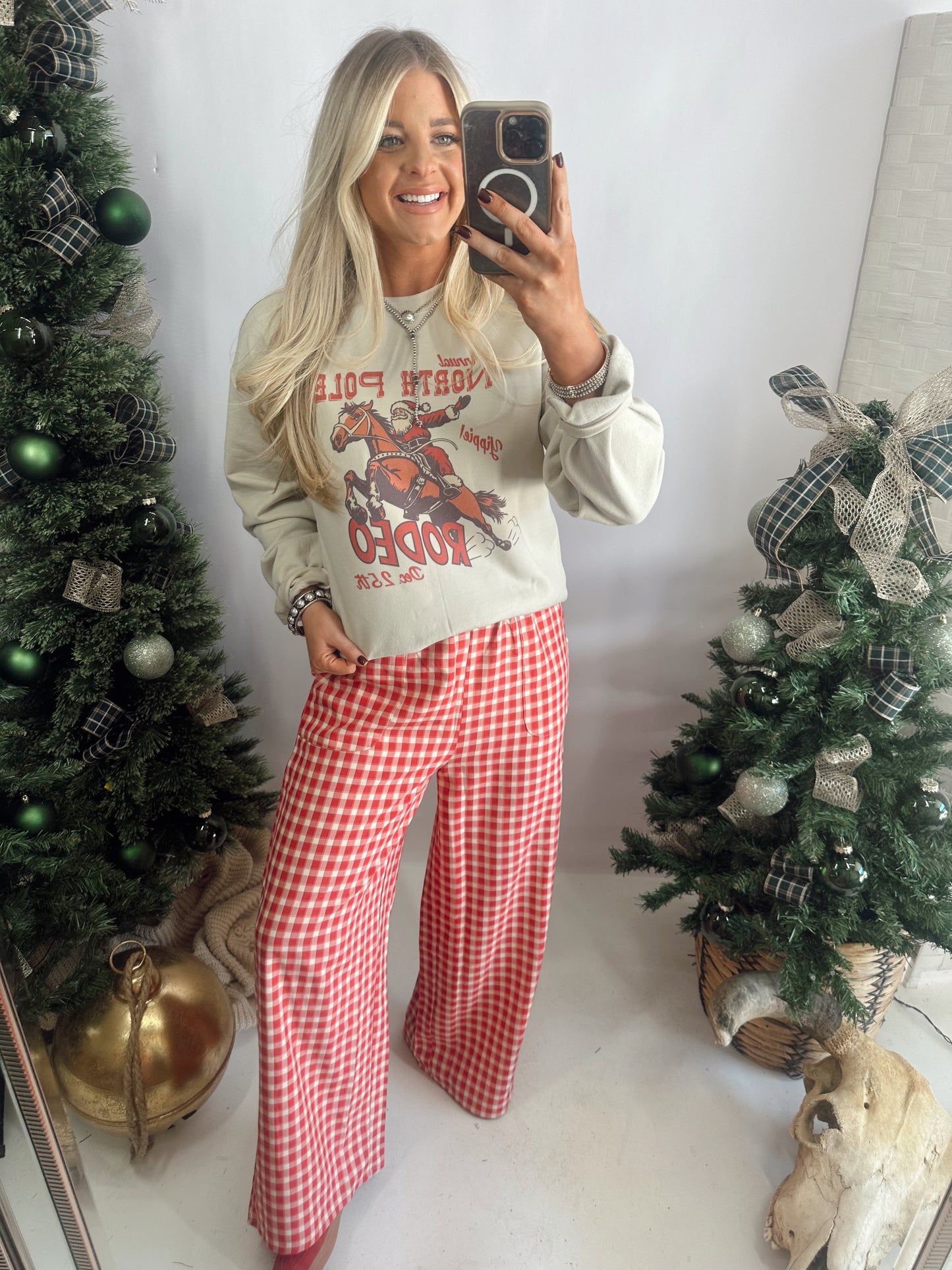 North Pole Rodeo Sweatshirt