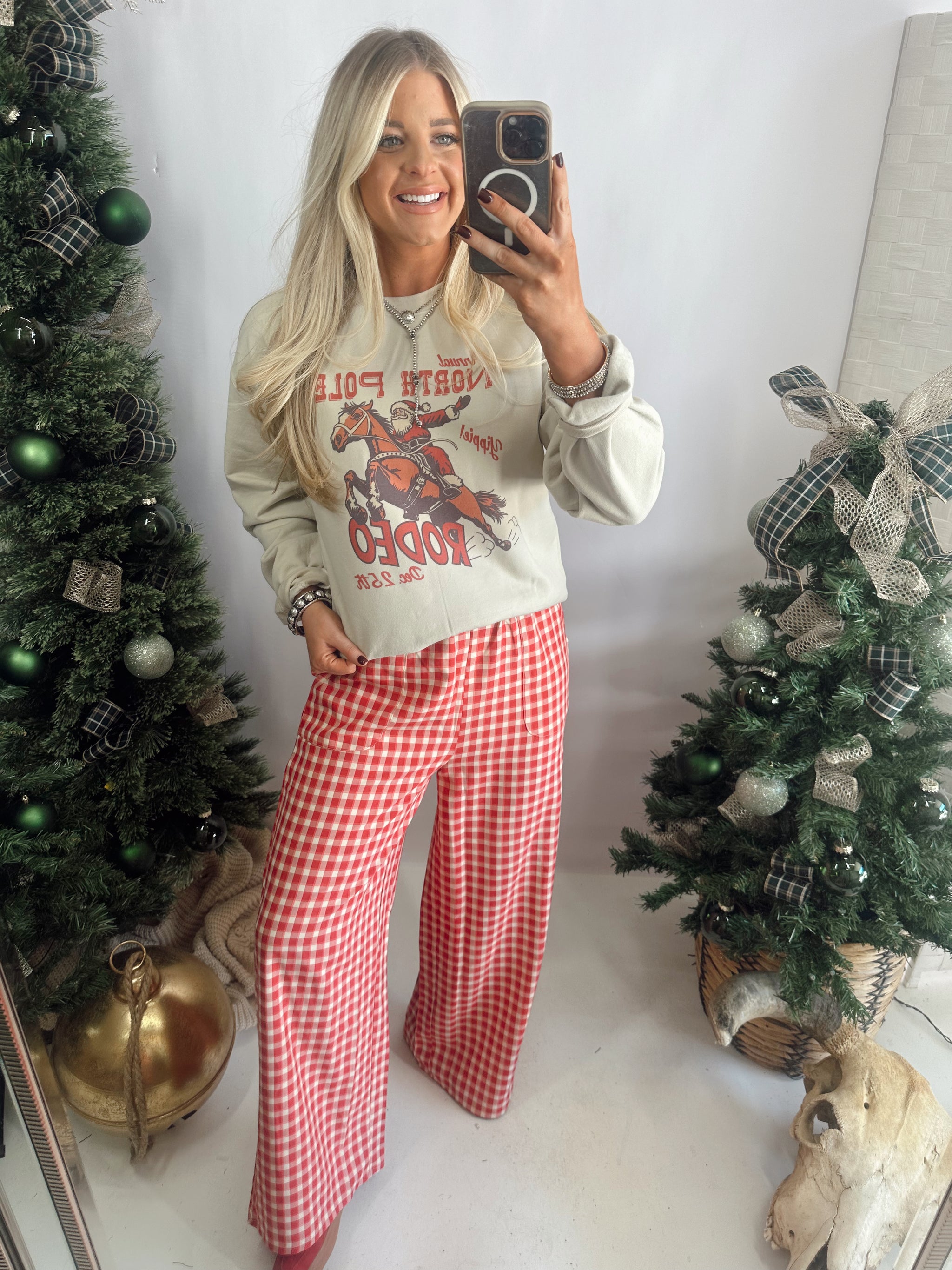 North Pole Rodeo Sweatshirt