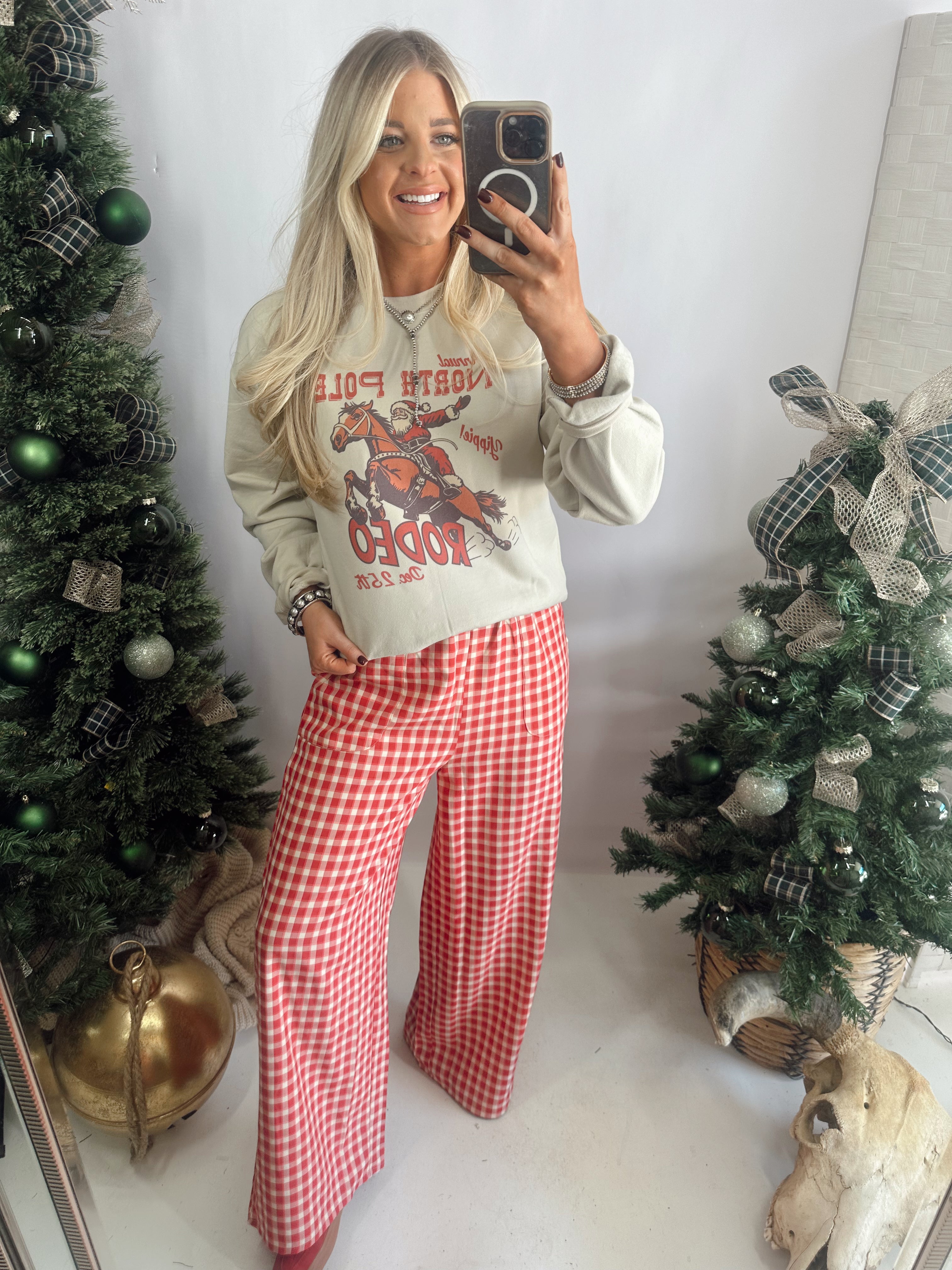 North Pole Rodeo Sweatshirt