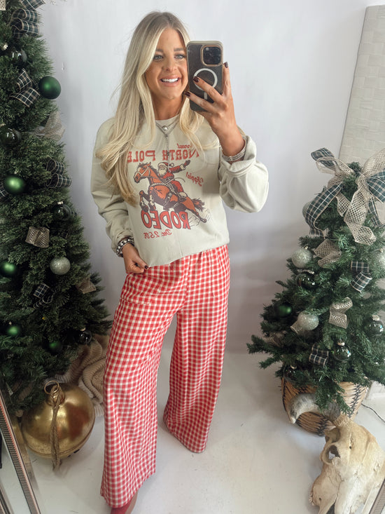 North Pole Rodeo Sweatshirt