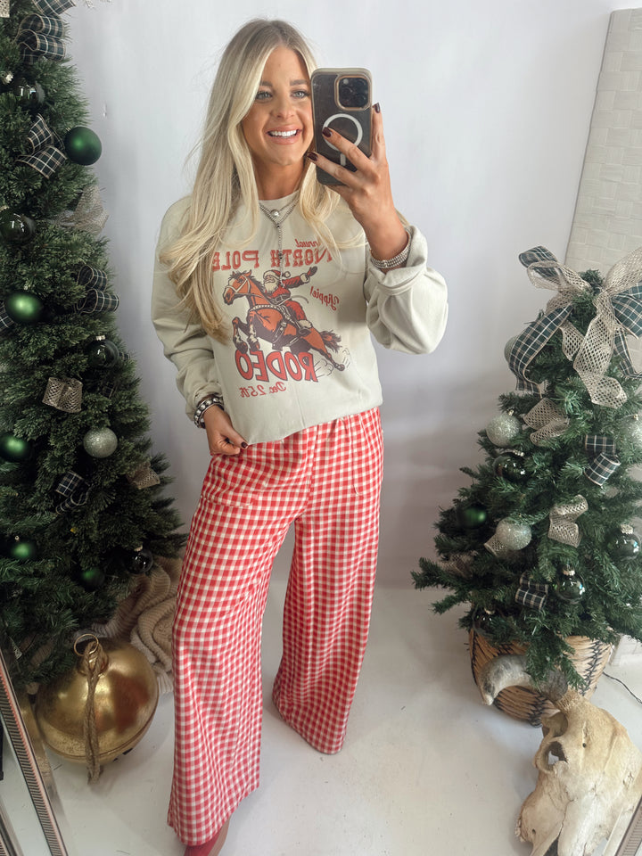 North Pole Rodeo Sweatshirt