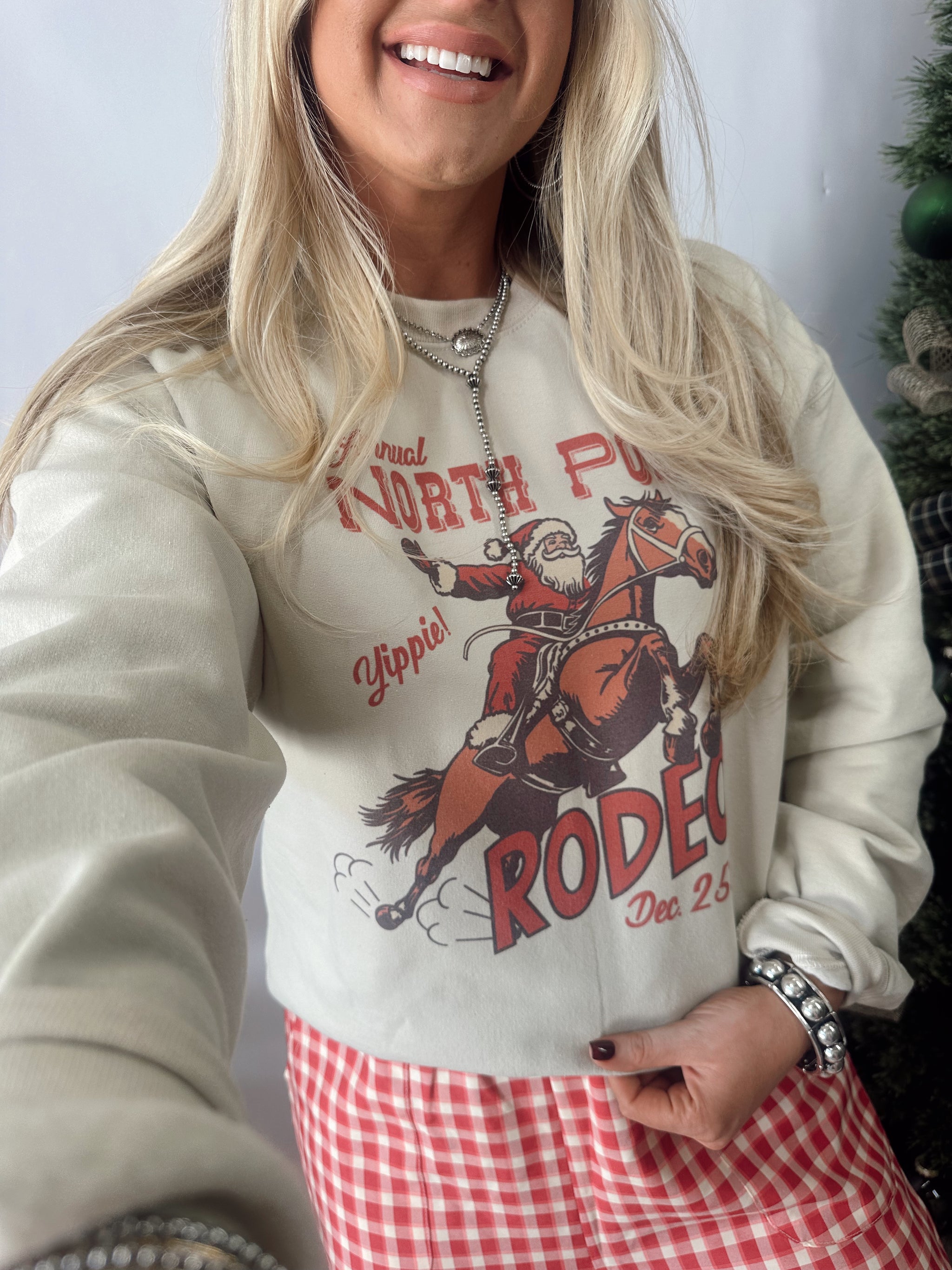 North Pole Rodeo Sweatshirt
