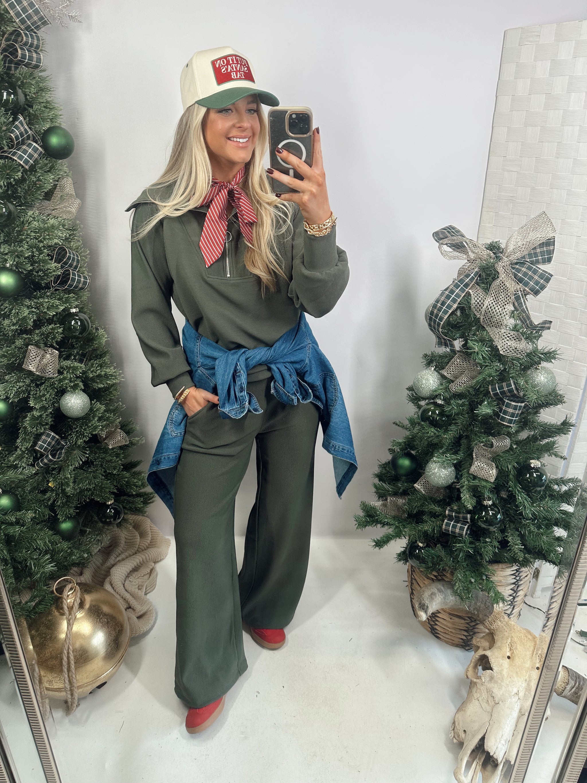 PUT IT ON SANTA'S TAB CAP