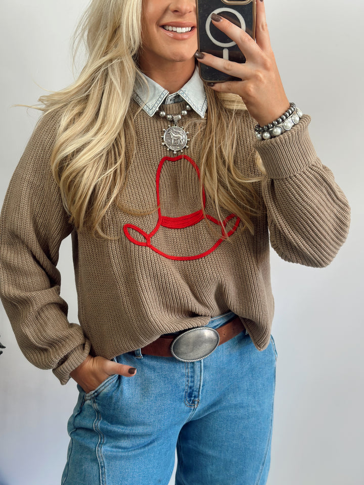 HATS OFF KNIT *TAUPE