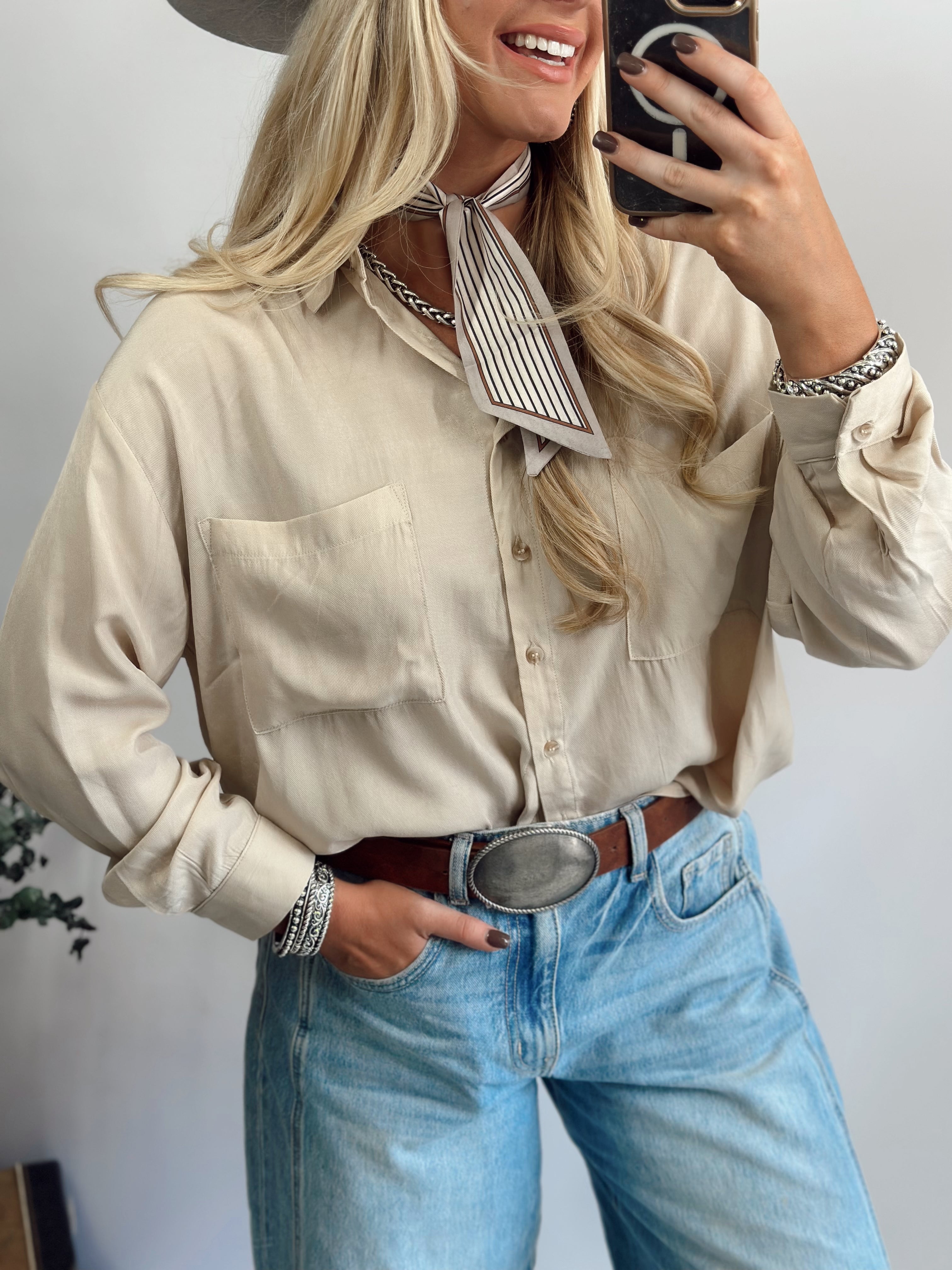 The Tex Button Up