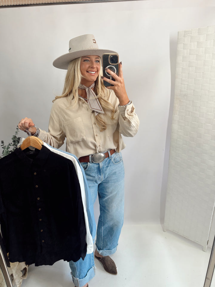 The Tex Button Up