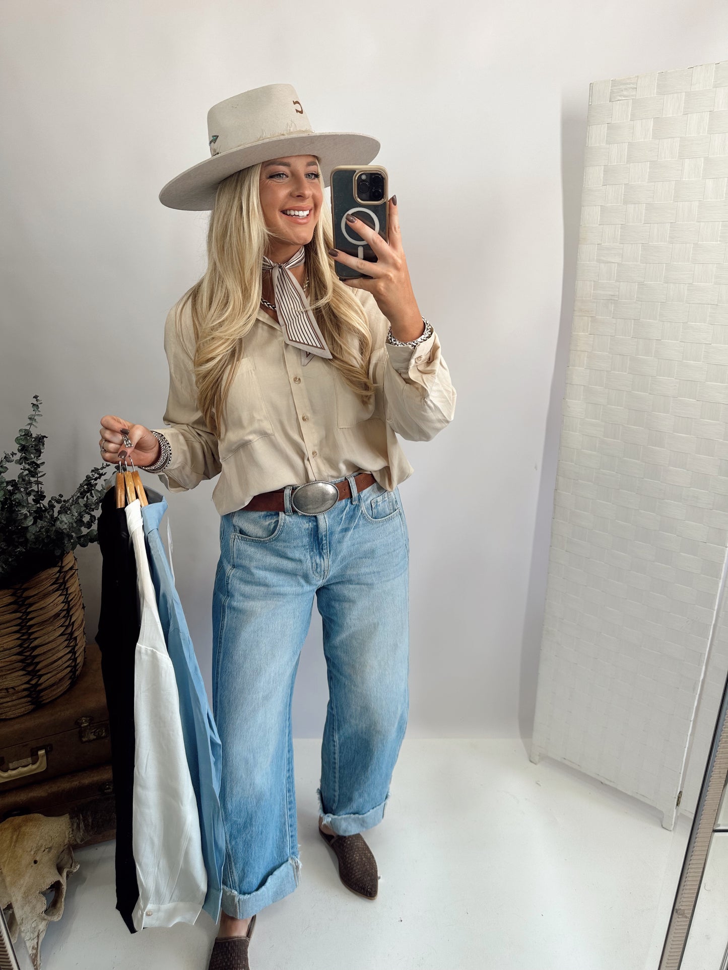 The Tex Button Up