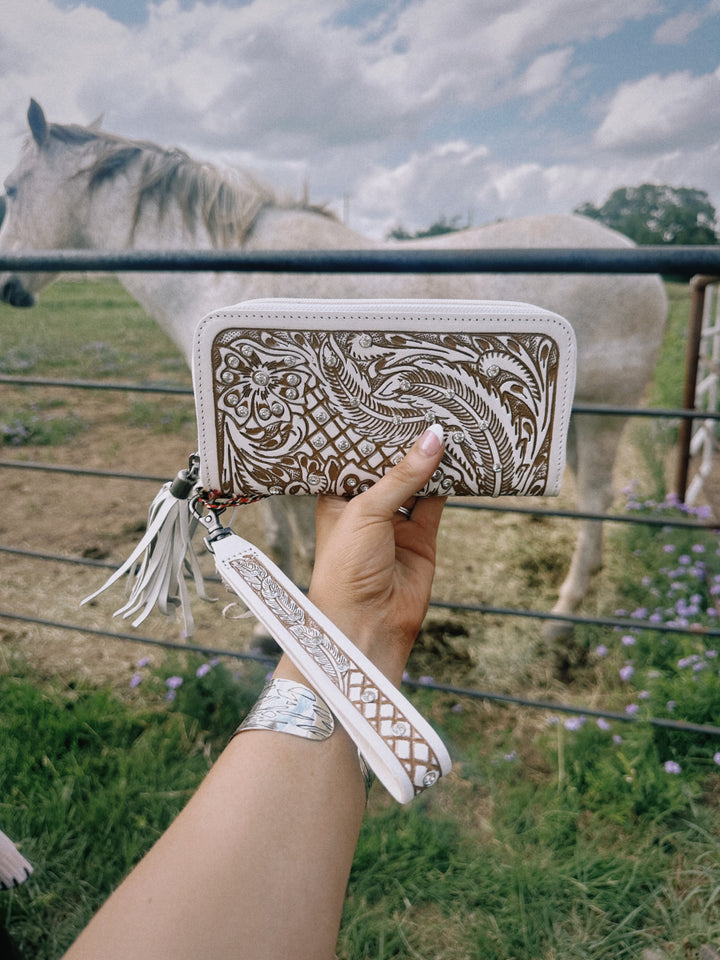 Sparkling Desert Moon Wallet