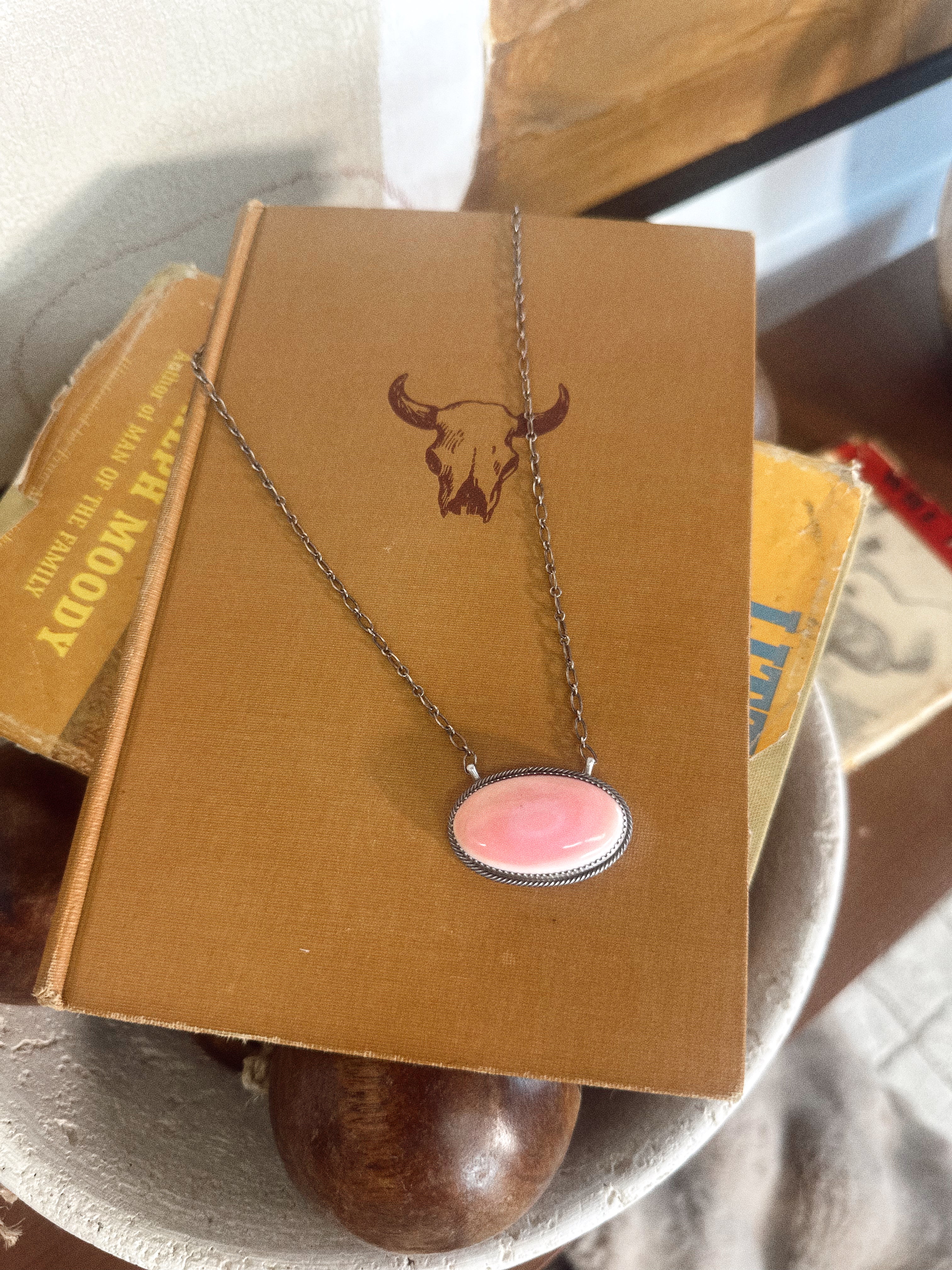 Authentic Tia Navajo Handmade Sterling Silver Conco Necklace