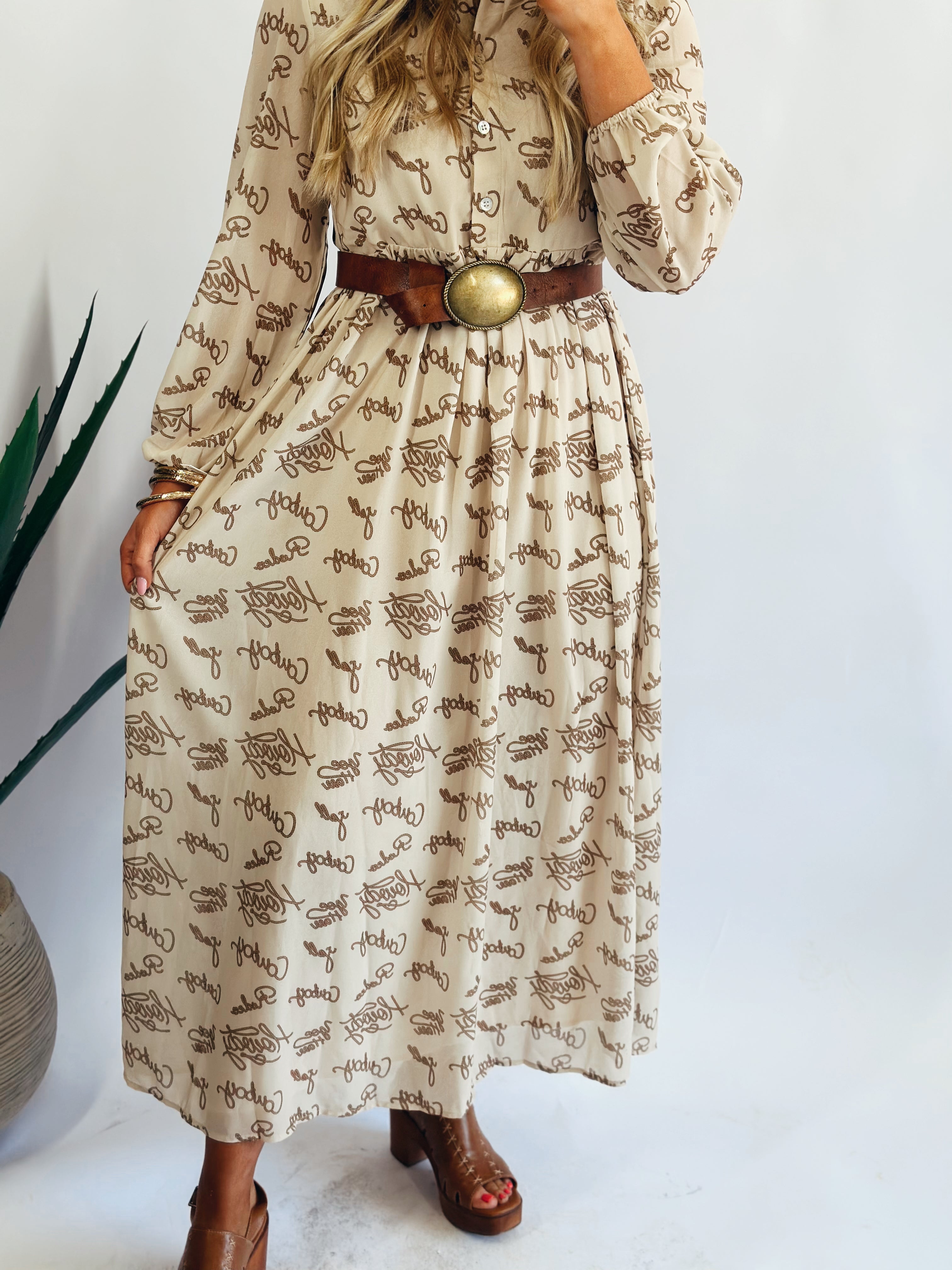 The Cowgirl Lady Prairie Dress