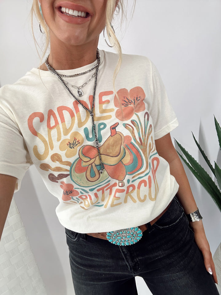 Saddle Up Buttercup Graphic