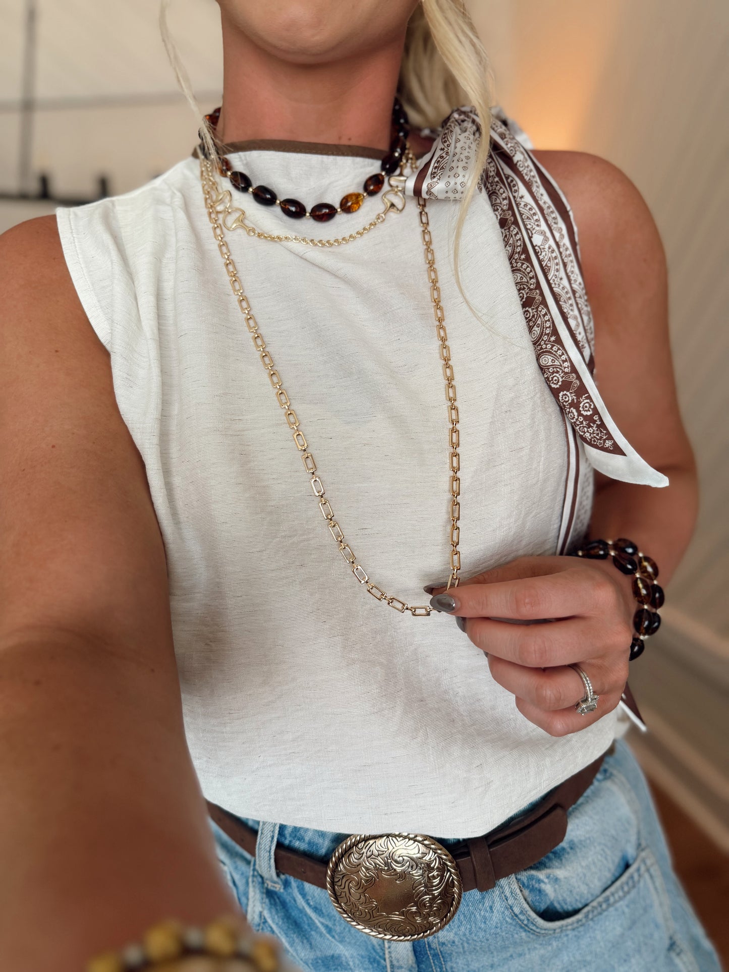 Naomi Necklace *Gold