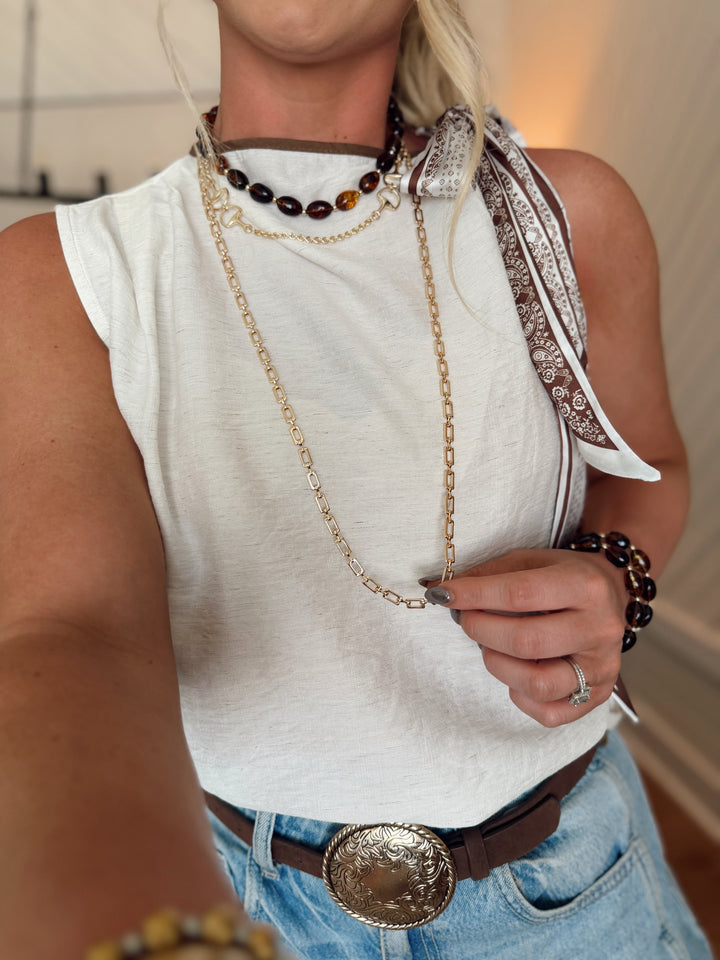 Naomi Necklace *Gold