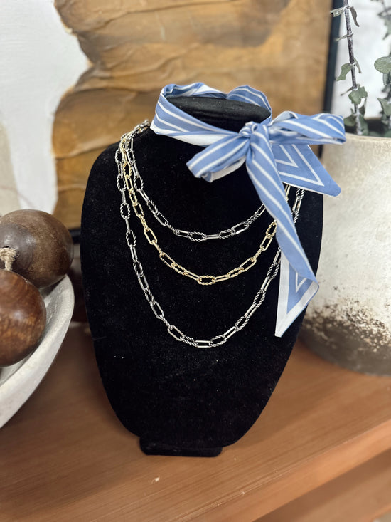 Channing 18"Necklace *Silver