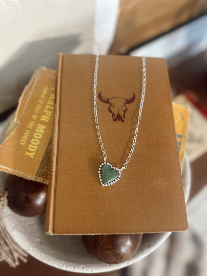 Sonyei Coho Navajo Handmade Kingman Turq Necklace