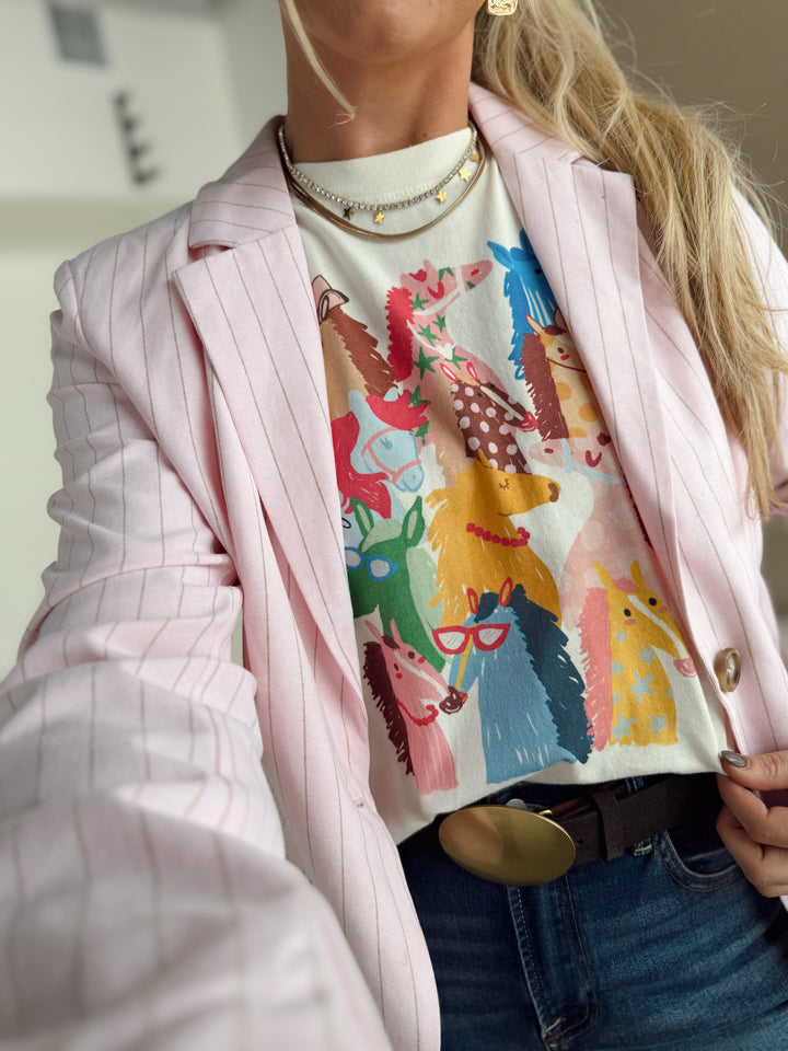 Horse Collage Tank