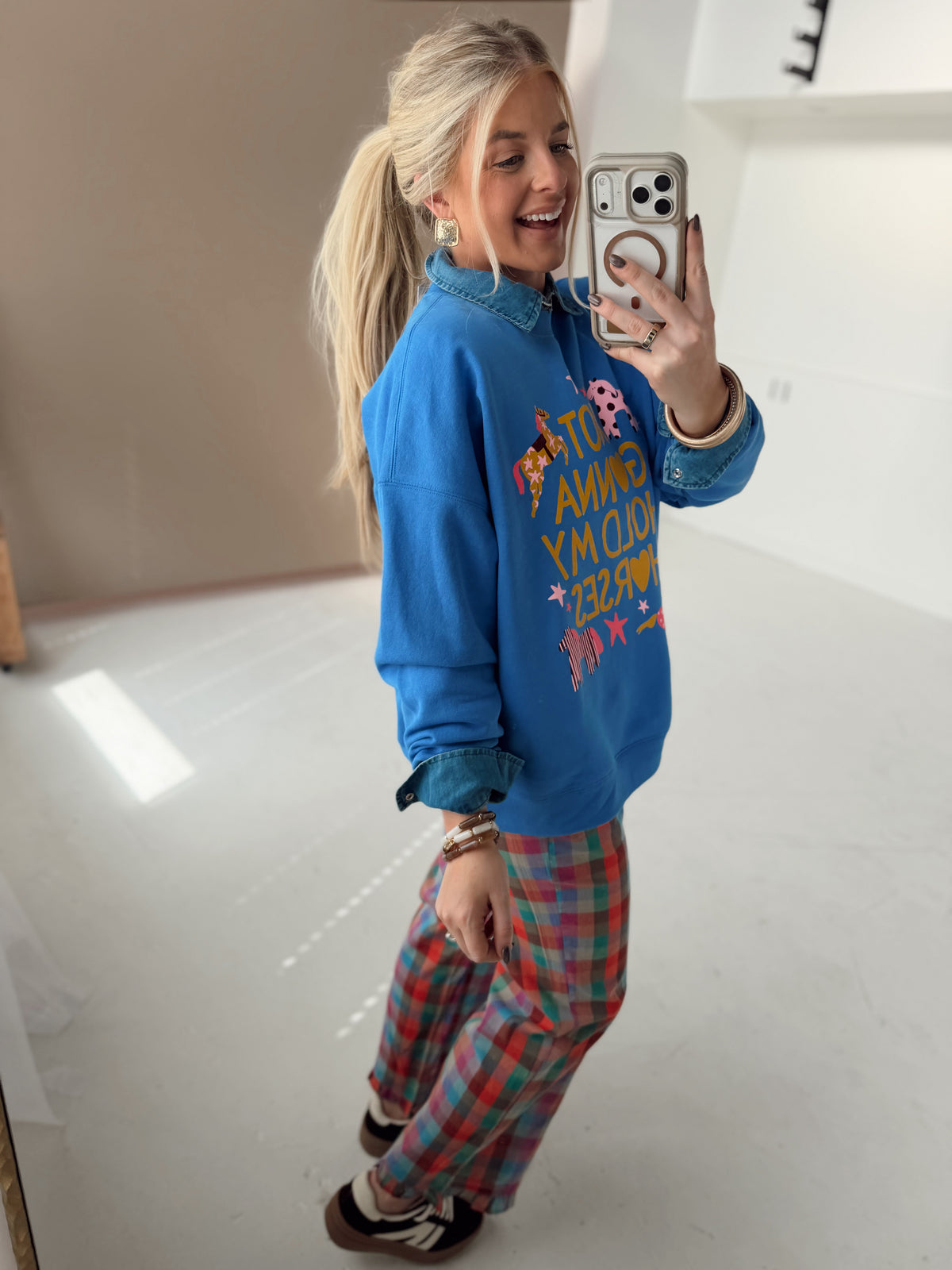 Not Gonna Hold My Horses Sweatshirt