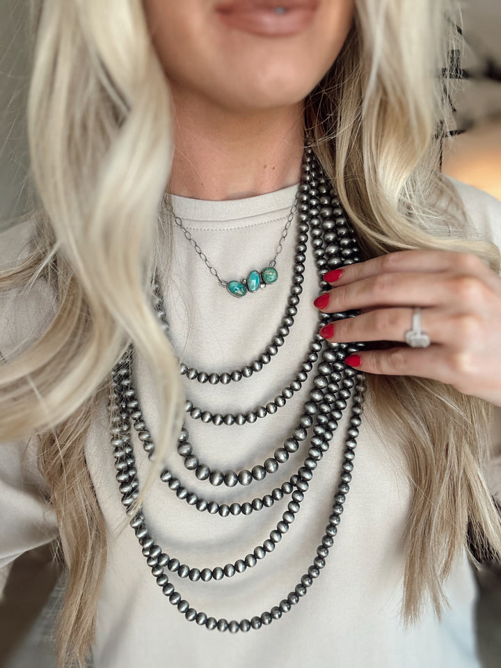 Emerald Valley Sterling Copper Necklace