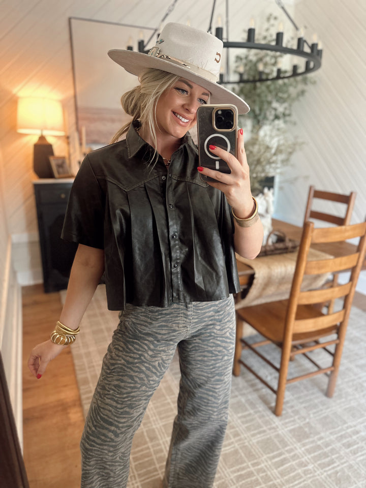 THE DESPERADO TOP *MOCHA