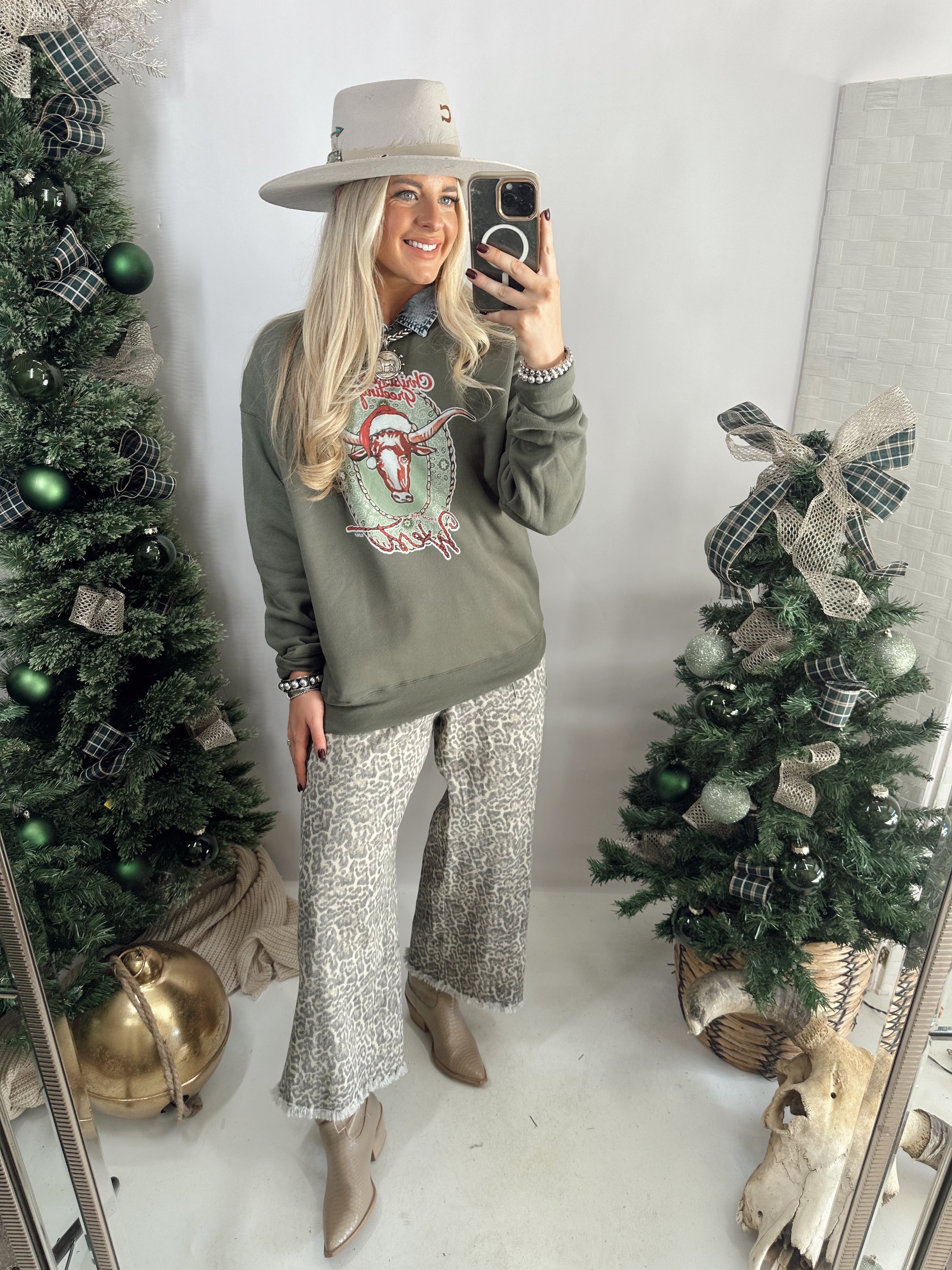 Christmas Greetings from the WEST Sweatshirt