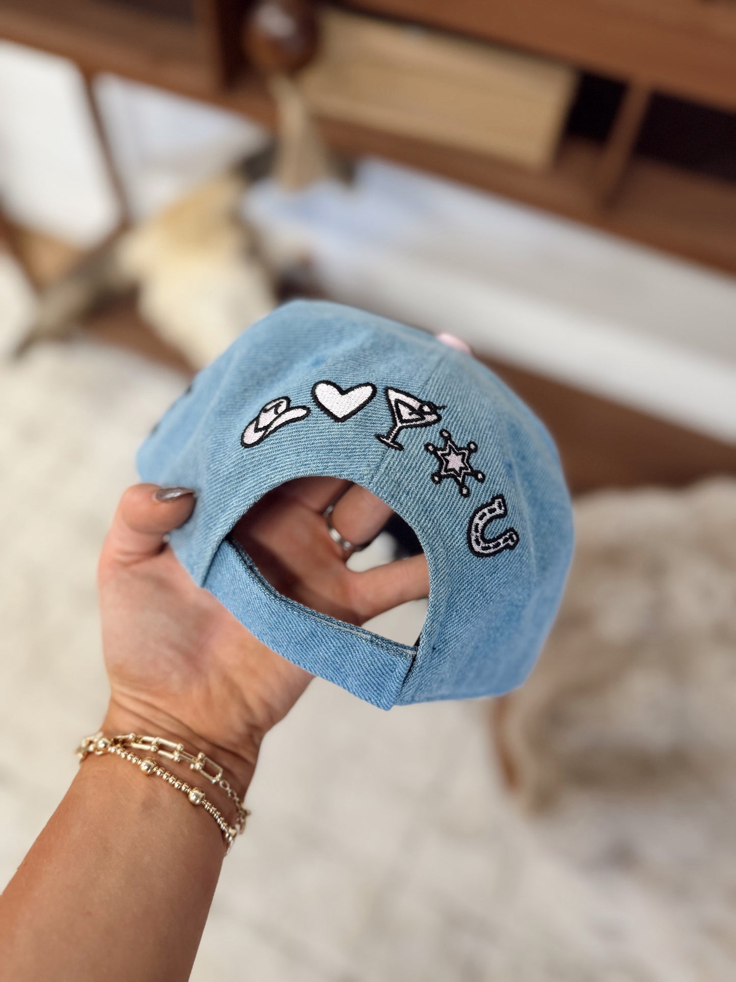 Running on Rodeo Time Hat-