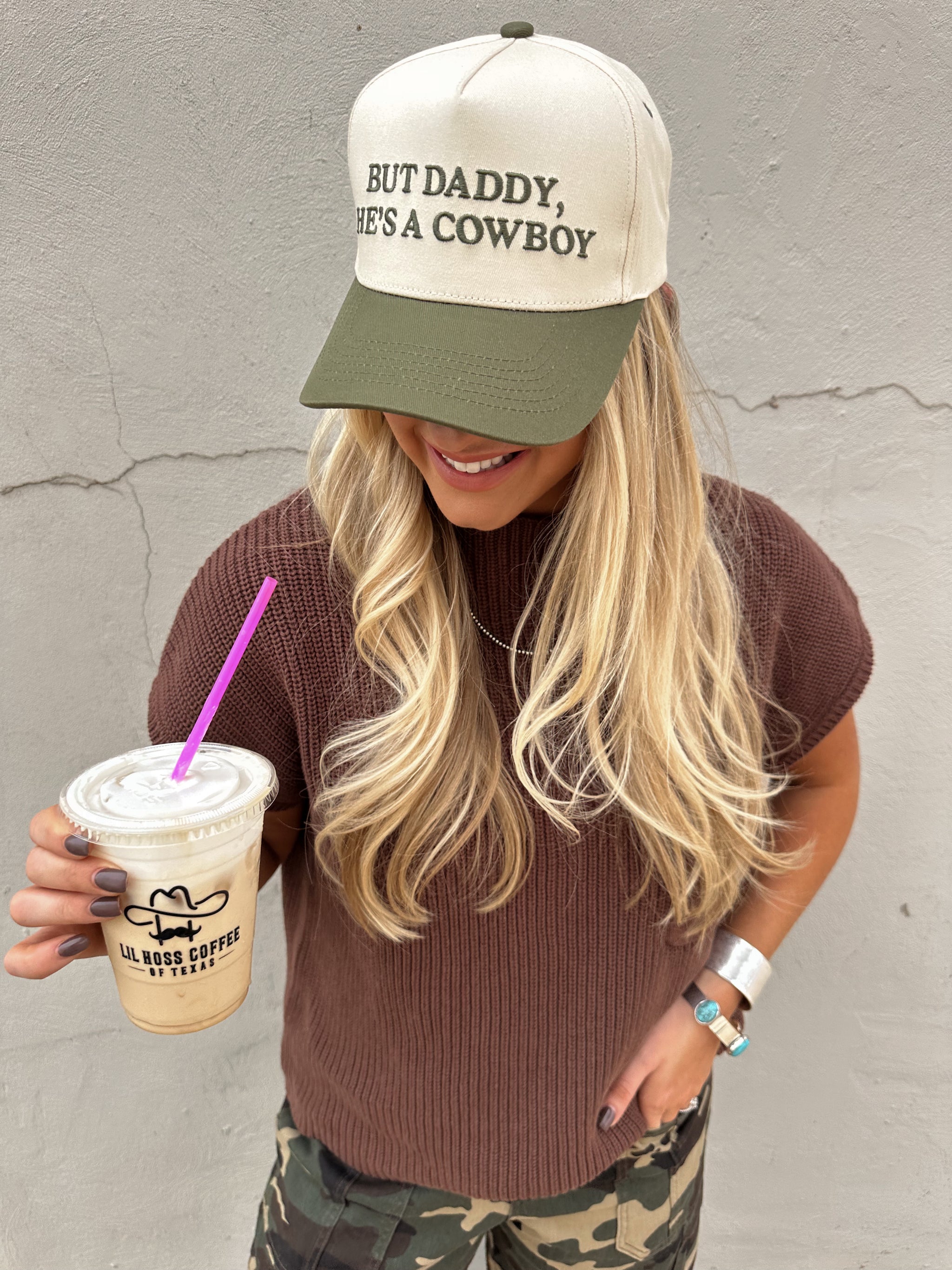 BUT DADDY, HE'S A COWBOY CAP