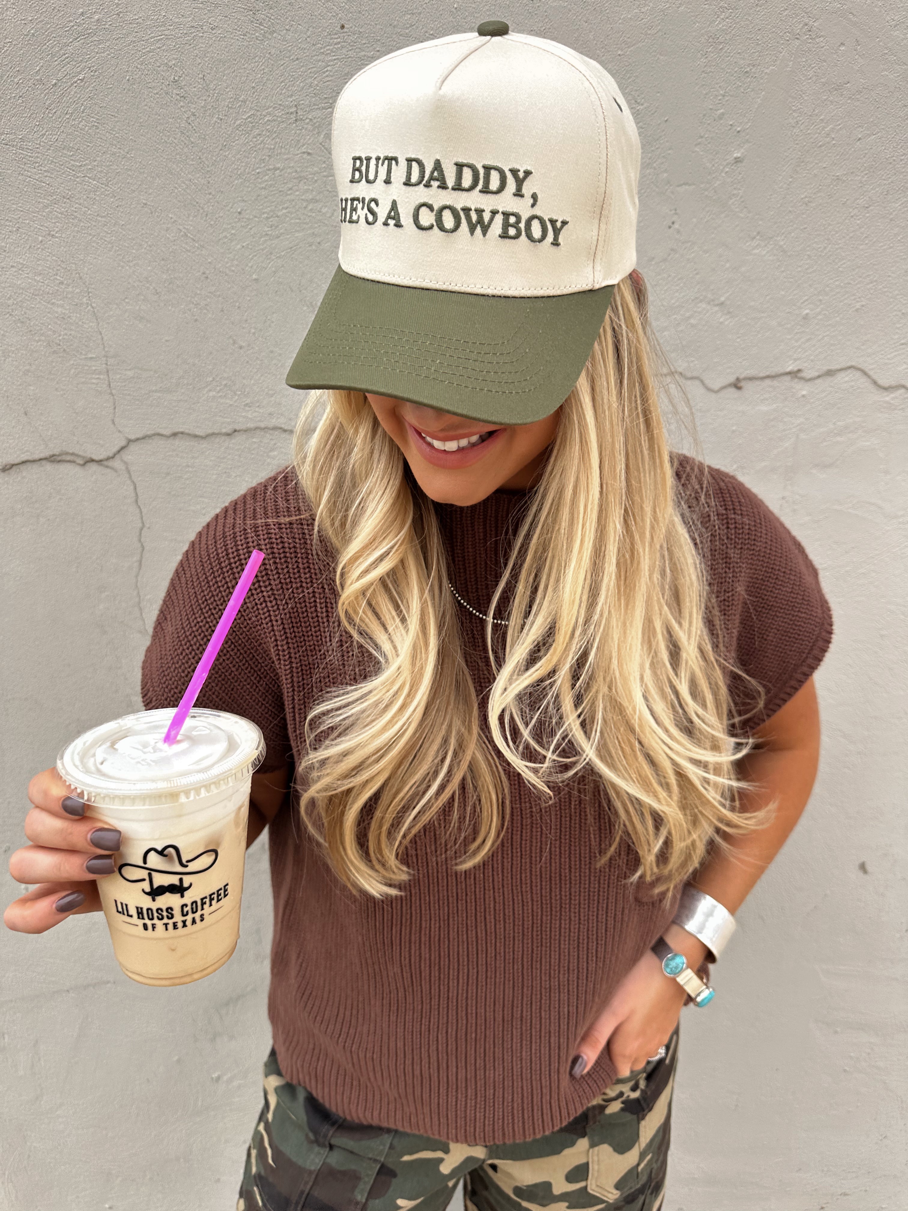 BUT DADDY, HE'S A COWBOY CAP