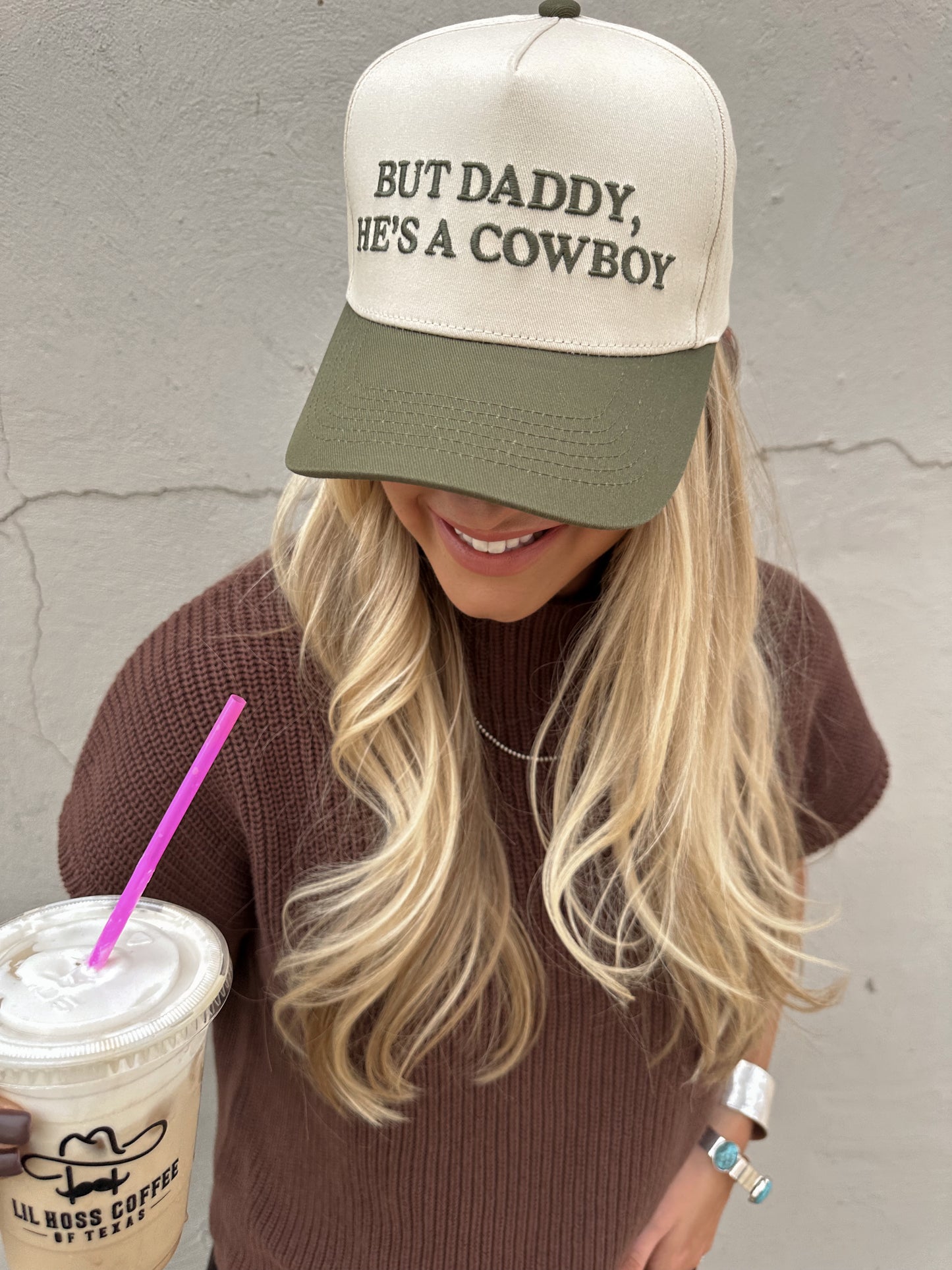 BUT DADDY, HE'S A COWBOY CAP