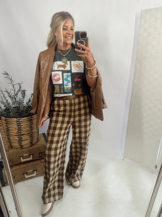 Goldie Gingham Pants