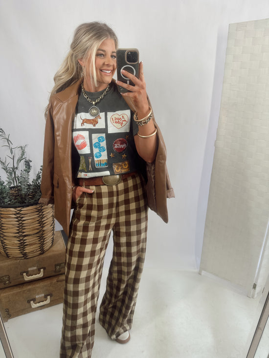 Goldie Gingham Pants