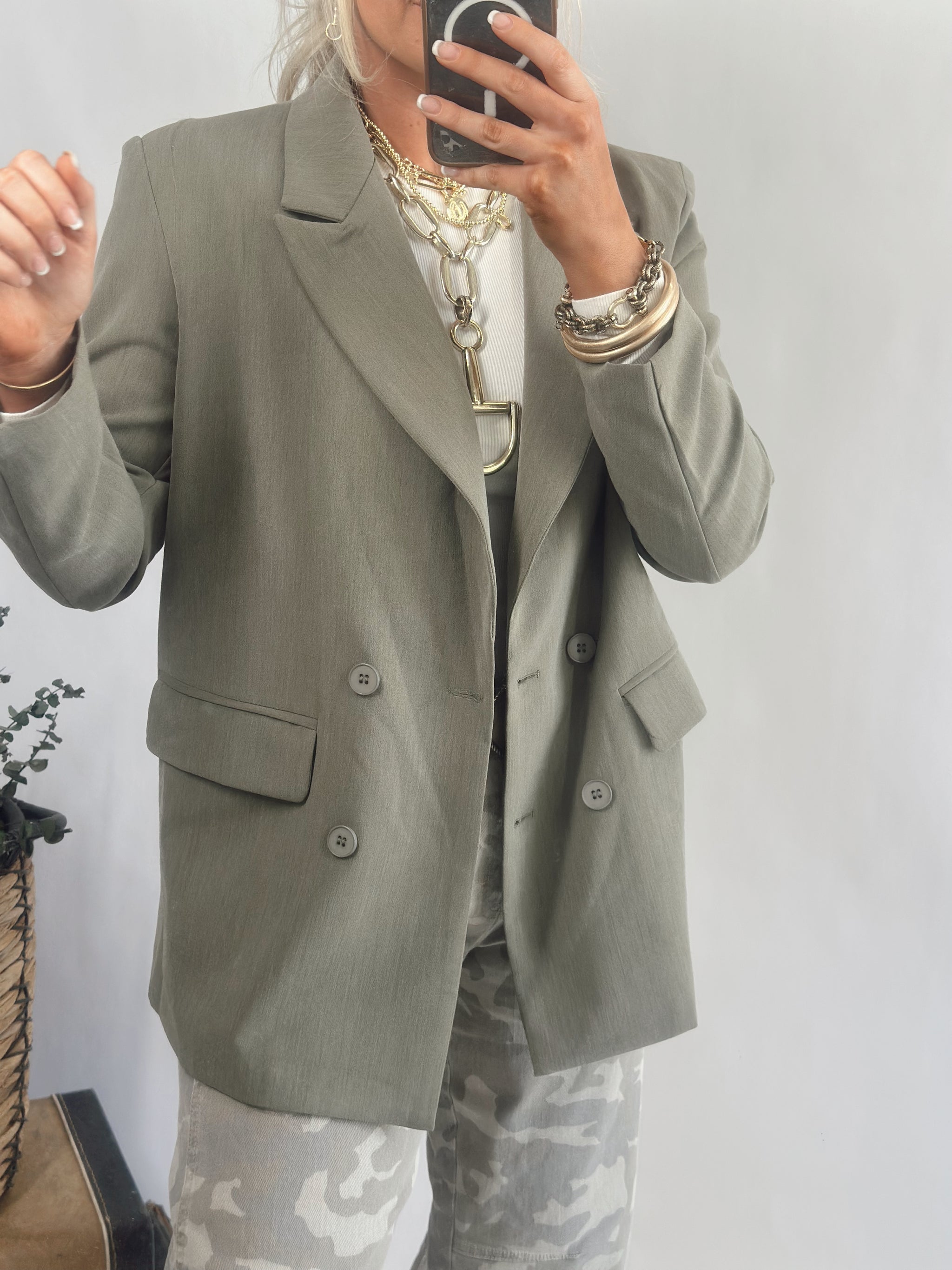 The Murrie Blazer *Olive