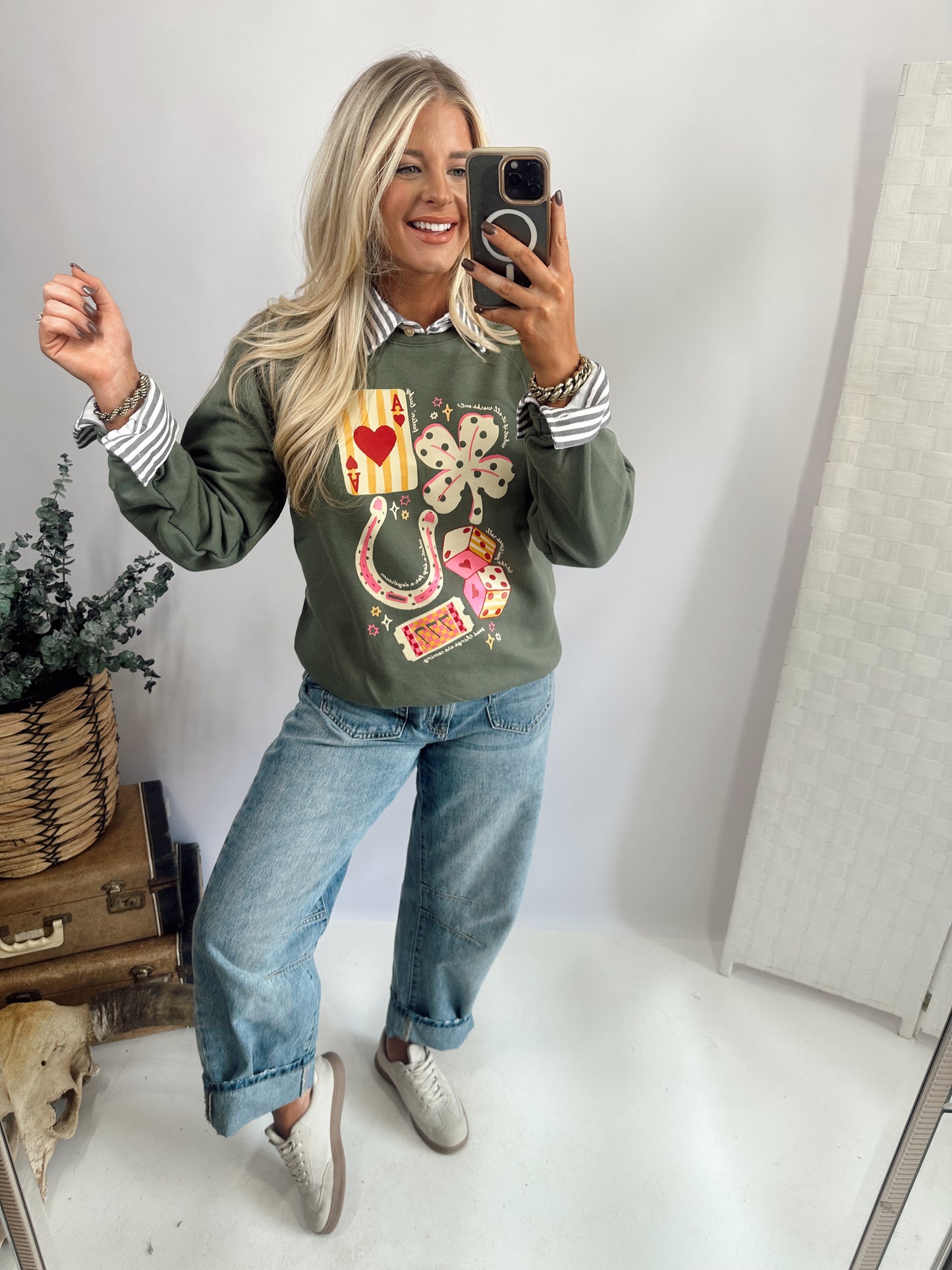 Good Luck Trinkets Sweatshirt