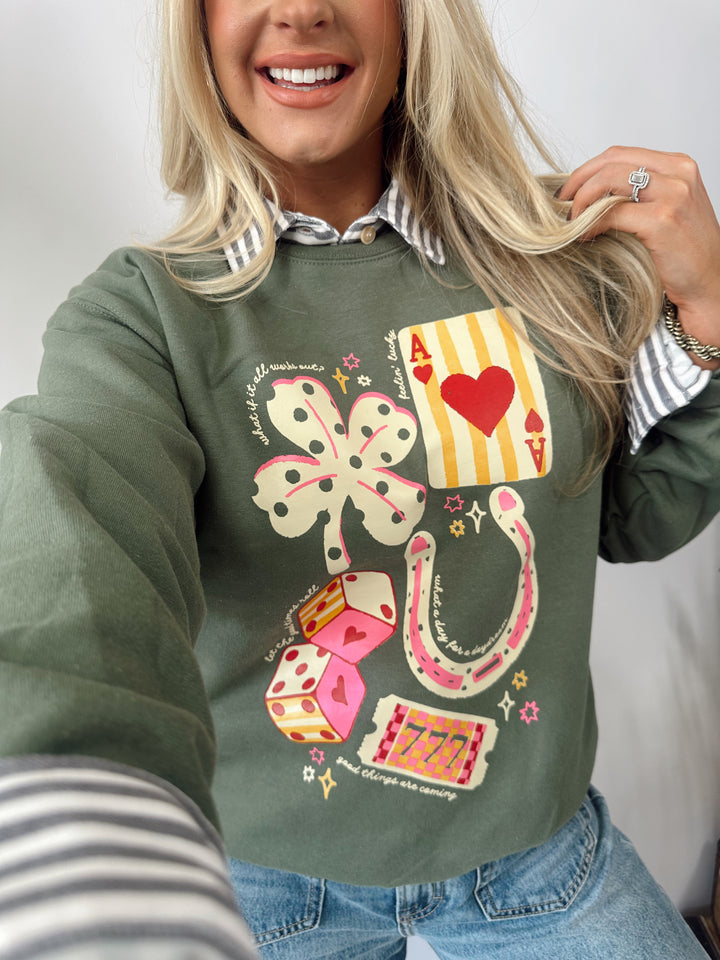 Good Luck Trinkets Sweatshirt