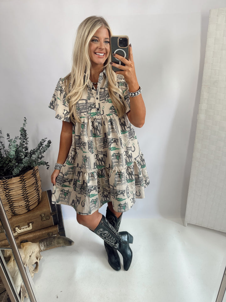 HITCHIN' POST DRESS