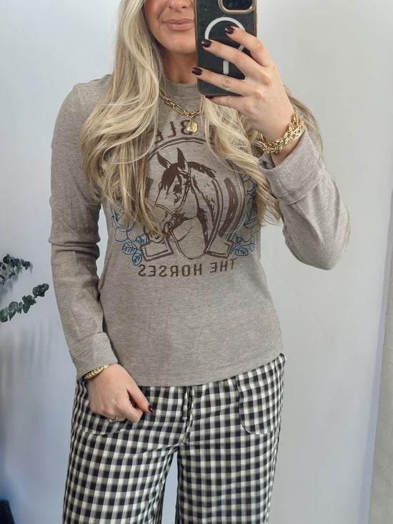 God Bless Horses Top