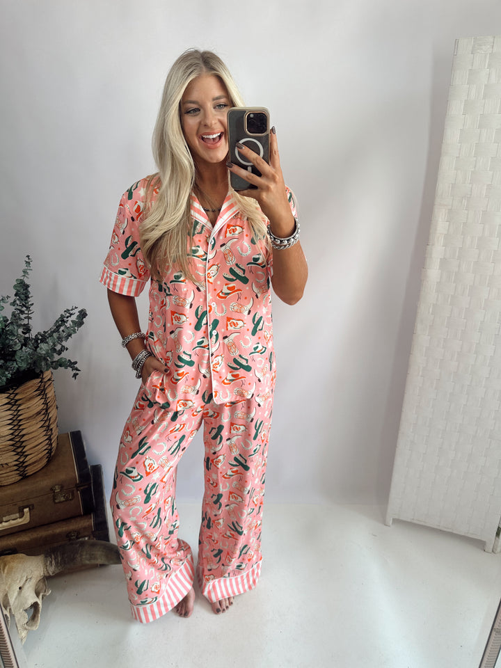 HOWDY HONEY PJ SET
