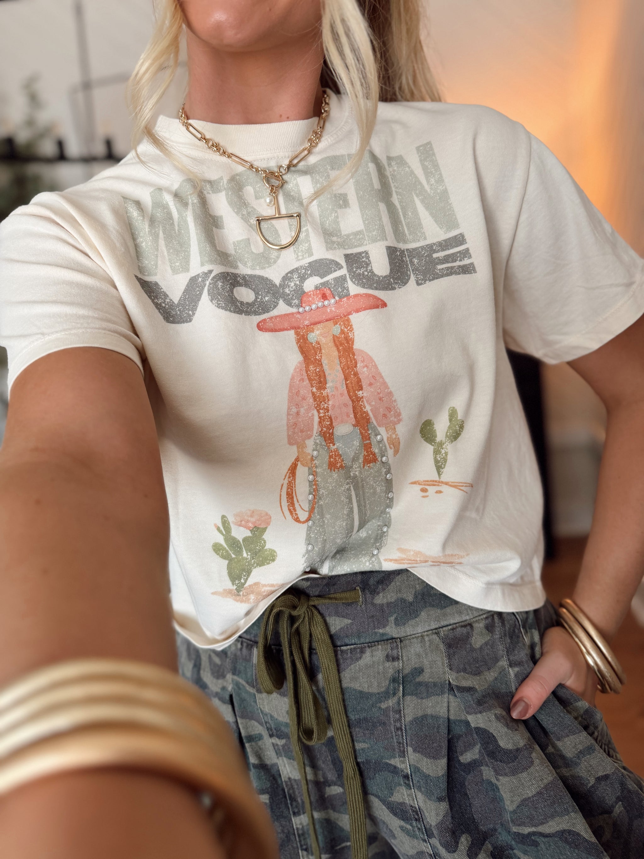 Western Vogue Tee