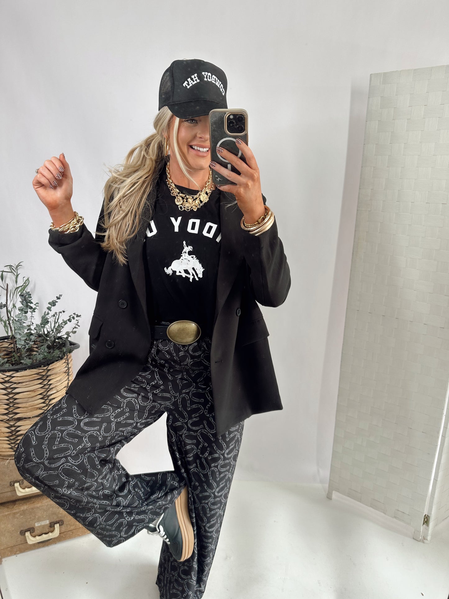 Black Horse Pants