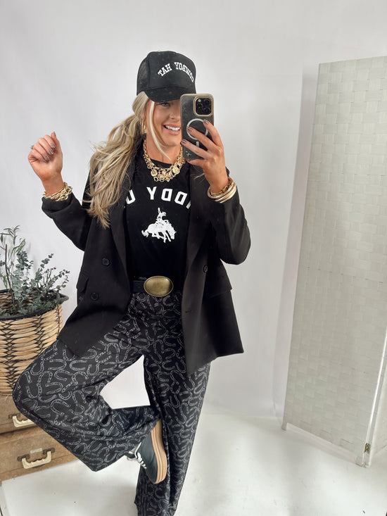 Black Horse Pants