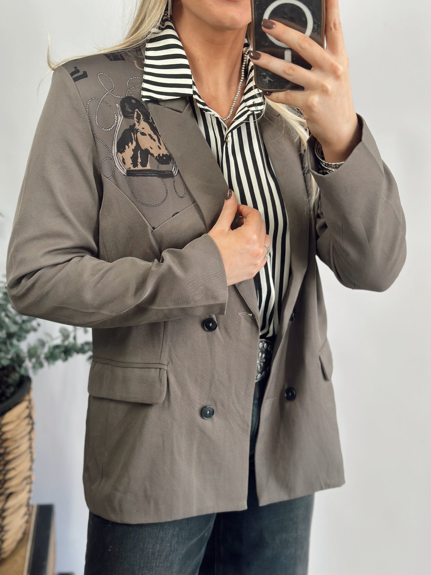 STIRR-UP TROUBLE BLAZER